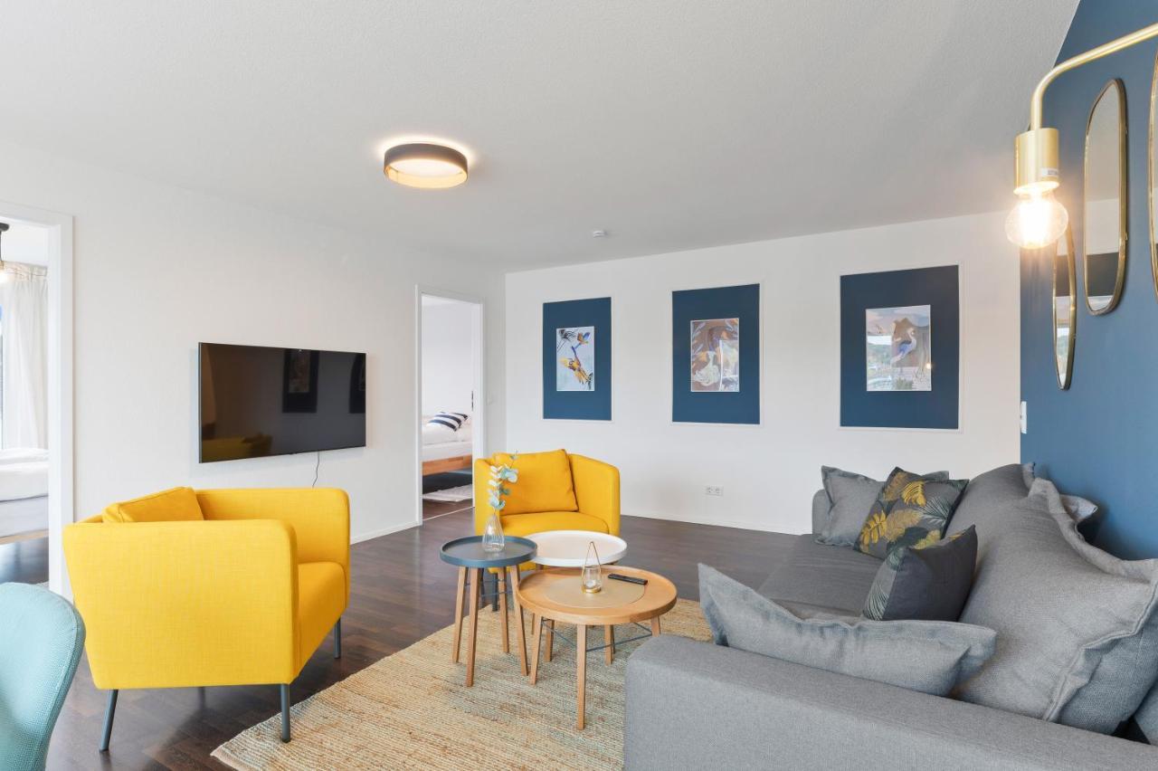 Design-Apartment - Kueche - Dachterrasse - Zentral Leinfelden-Echterdingen Eksteriør billede