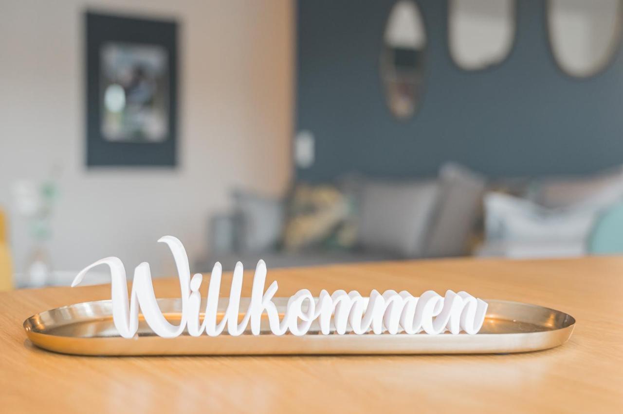 Design-Apartment - Kueche - Dachterrasse - Zentral Leinfelden-Echterdingen Eksteriør billede