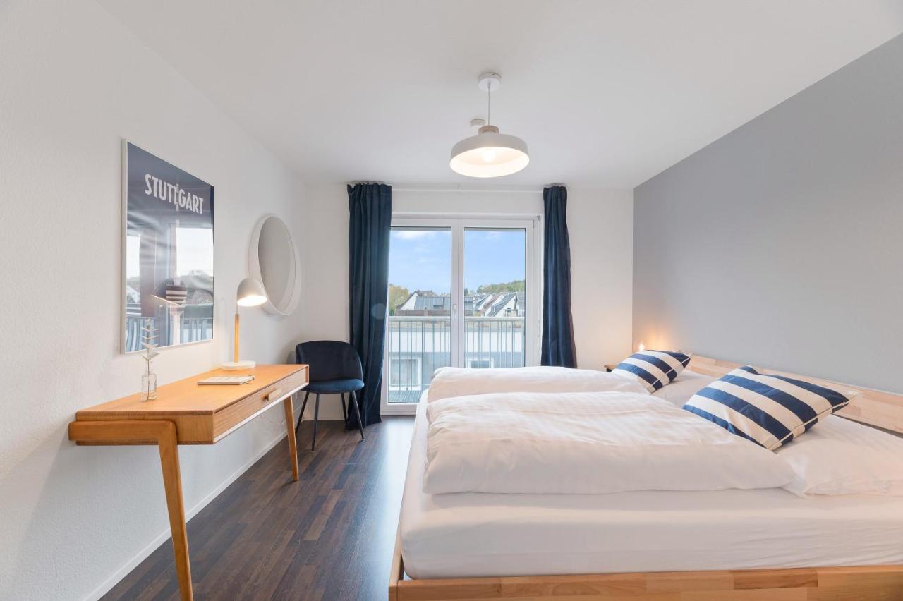 Design-Apartment - Kueche - Dachterrasse - Zentral Leinfelden-Echterdingen Eksteriør billede