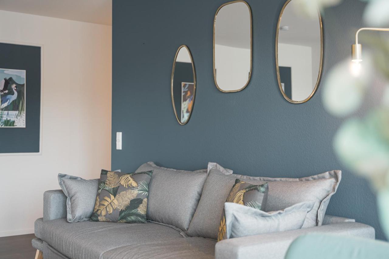 Design-Apartment - Kueche - Dachterrasse - Zentral Leinfelden-Echterdingen Eksteriør billede