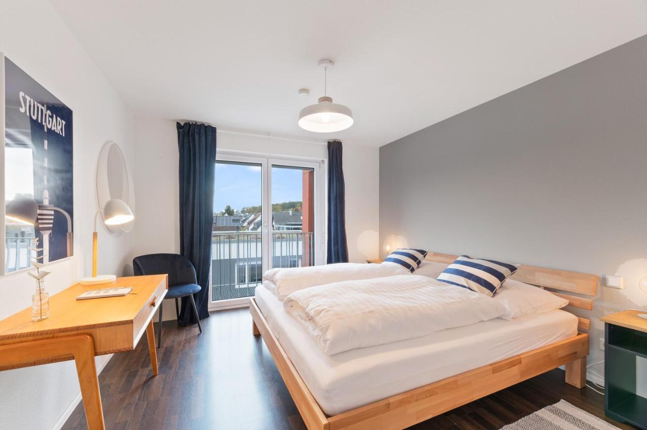 Design-Apartment - Kueche - Dachterrasse - Zentral Leinfelden-Echterdingen Eksteriør billede