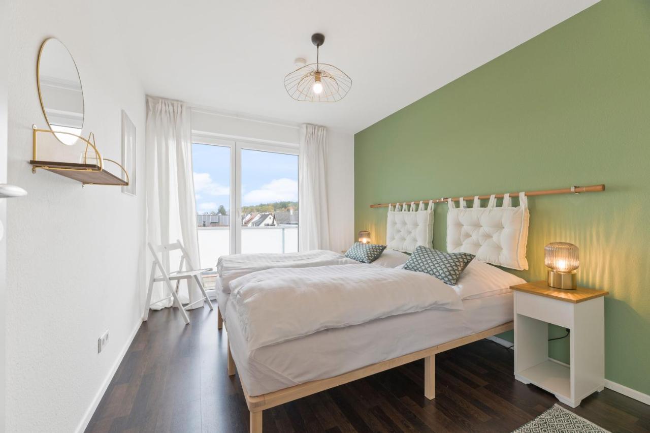 Design-Apartment - Kueche - Dachterrasse - Zentral Leinfelden-Echterdingen Eksteriør billede